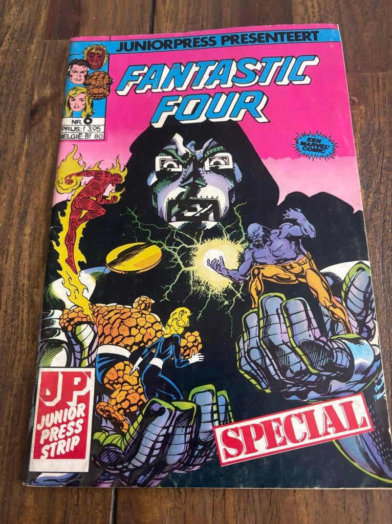 Fantastic Four Special - Junior Press Strip, Boeken, Strips | Comics, Gelezen, Eén comic, Amerika, Ophalen of Verzenden