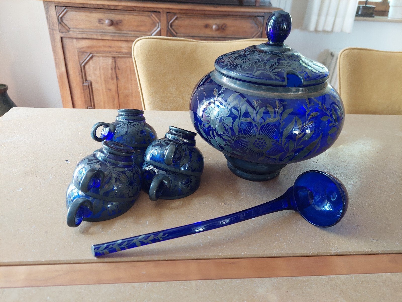 Bowlset, vintage, Ophalen