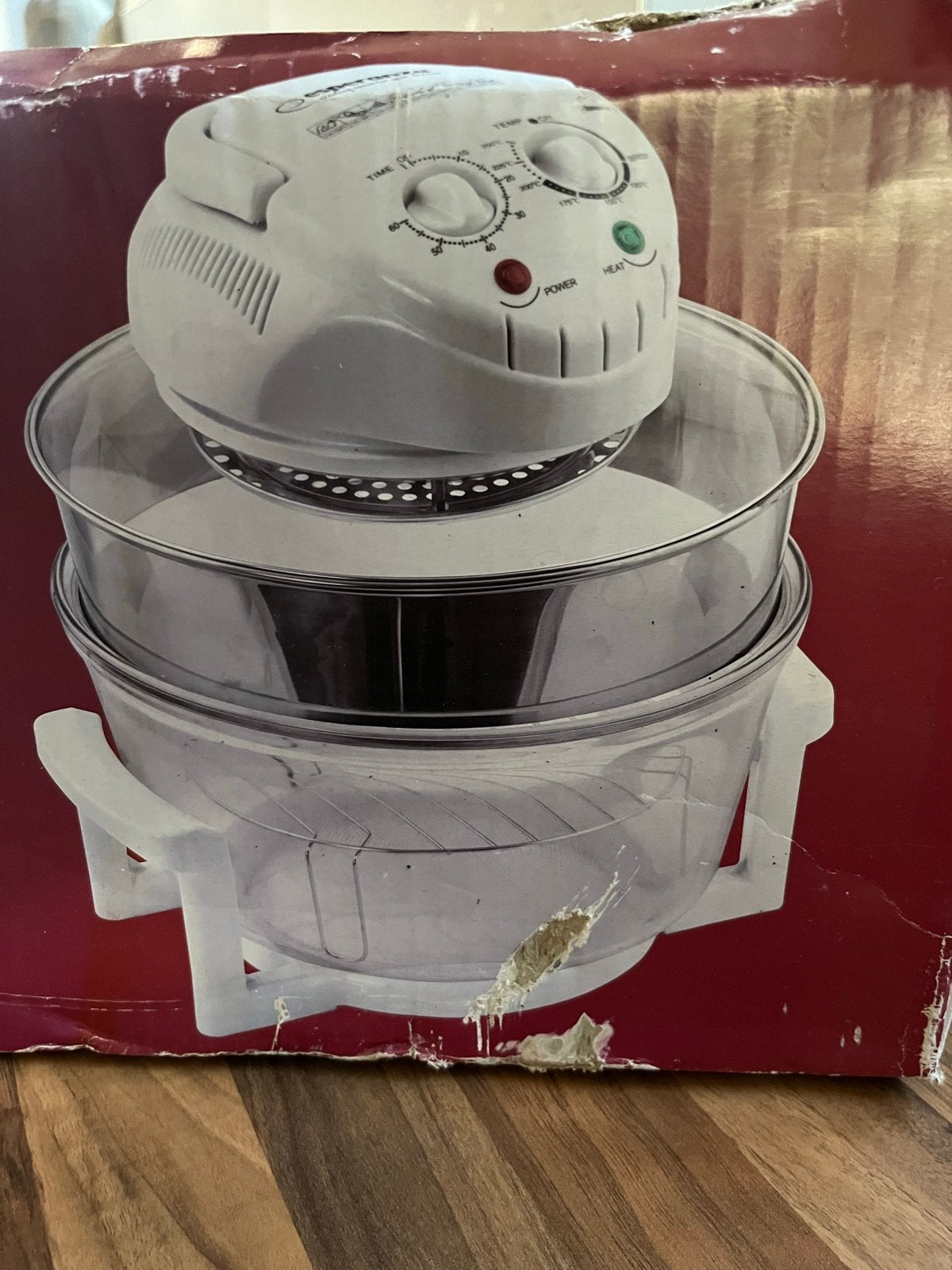 Halogeenpan Convectie Oven 1400W - Ideaal voor Camping, Ophalen of Verzenden, Gebruikt