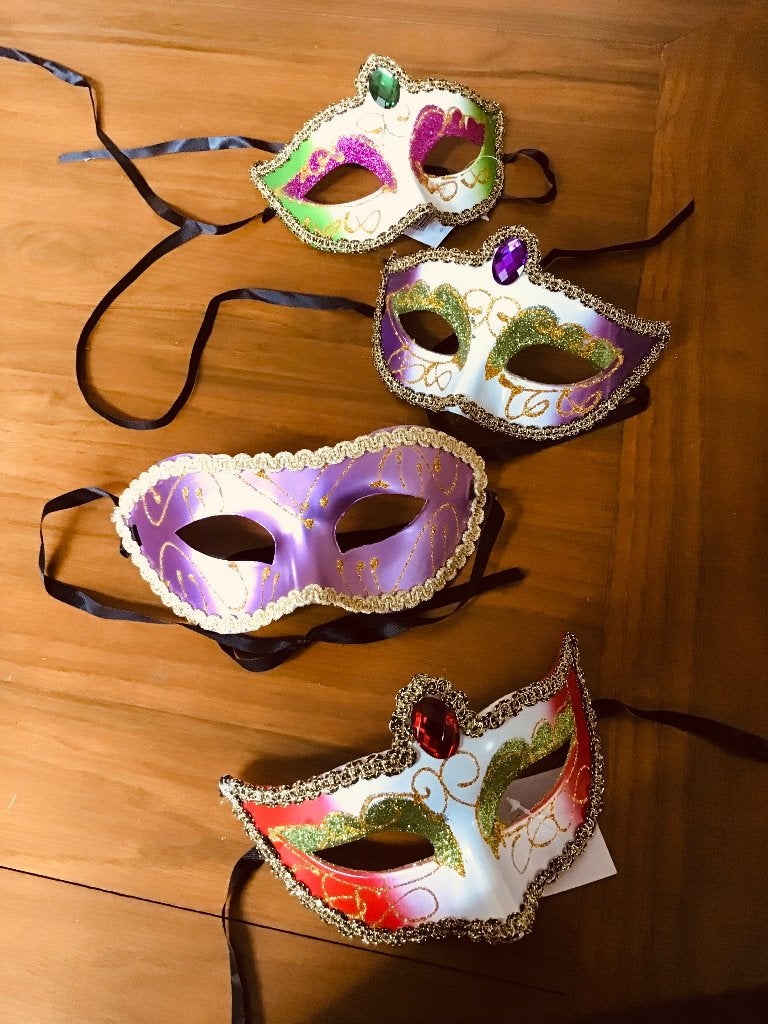Venetiaanse maskers, Ophalen of Verzenden, Nieuw, Versiering, Carnaval