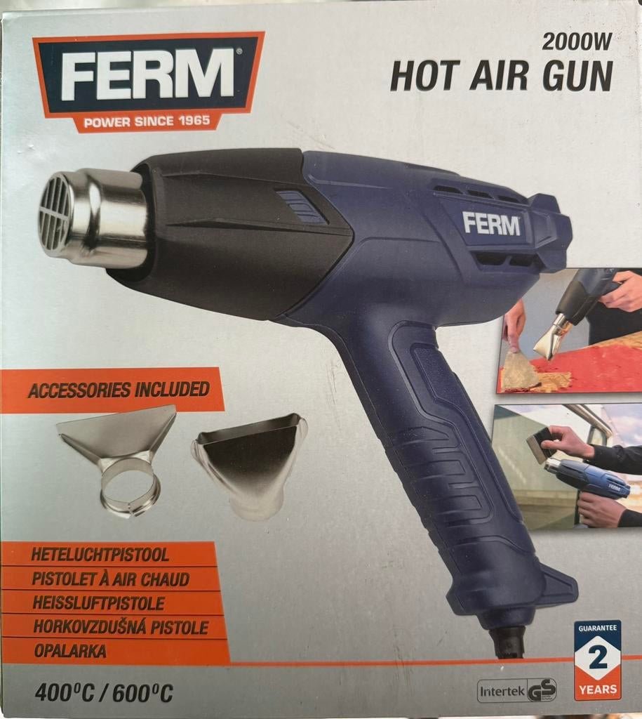 Hot air gun Ferm, Ophalen, Zo goed als nieuw, Overige typen