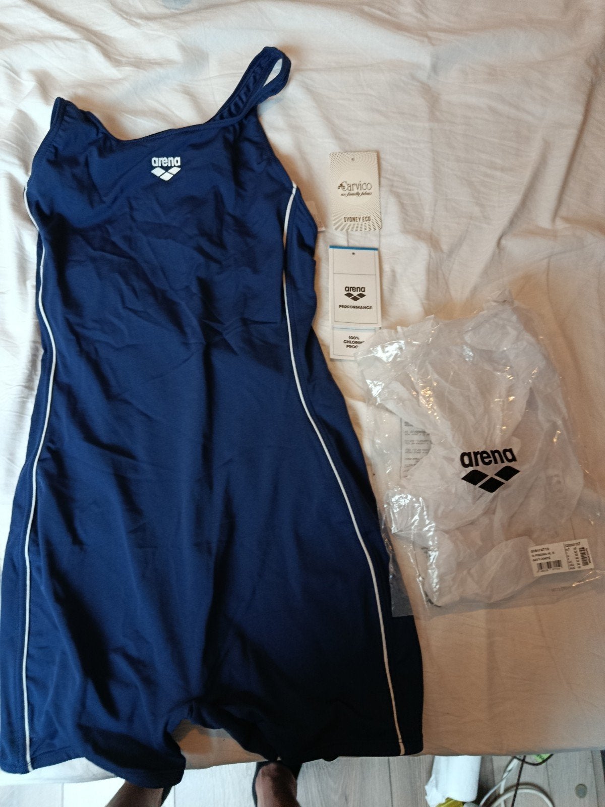 Nieuw Arena zwempak, Blauw, Arena, Nieuw, Badpak