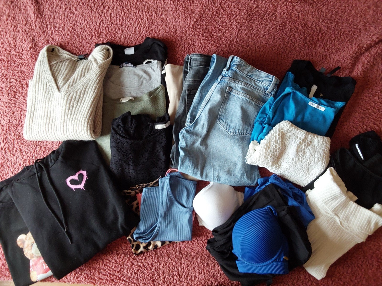 Pakketmeisjes kleding maat 164/176/XS, Ophalen of Verzenden, Gebruikt, Meisje