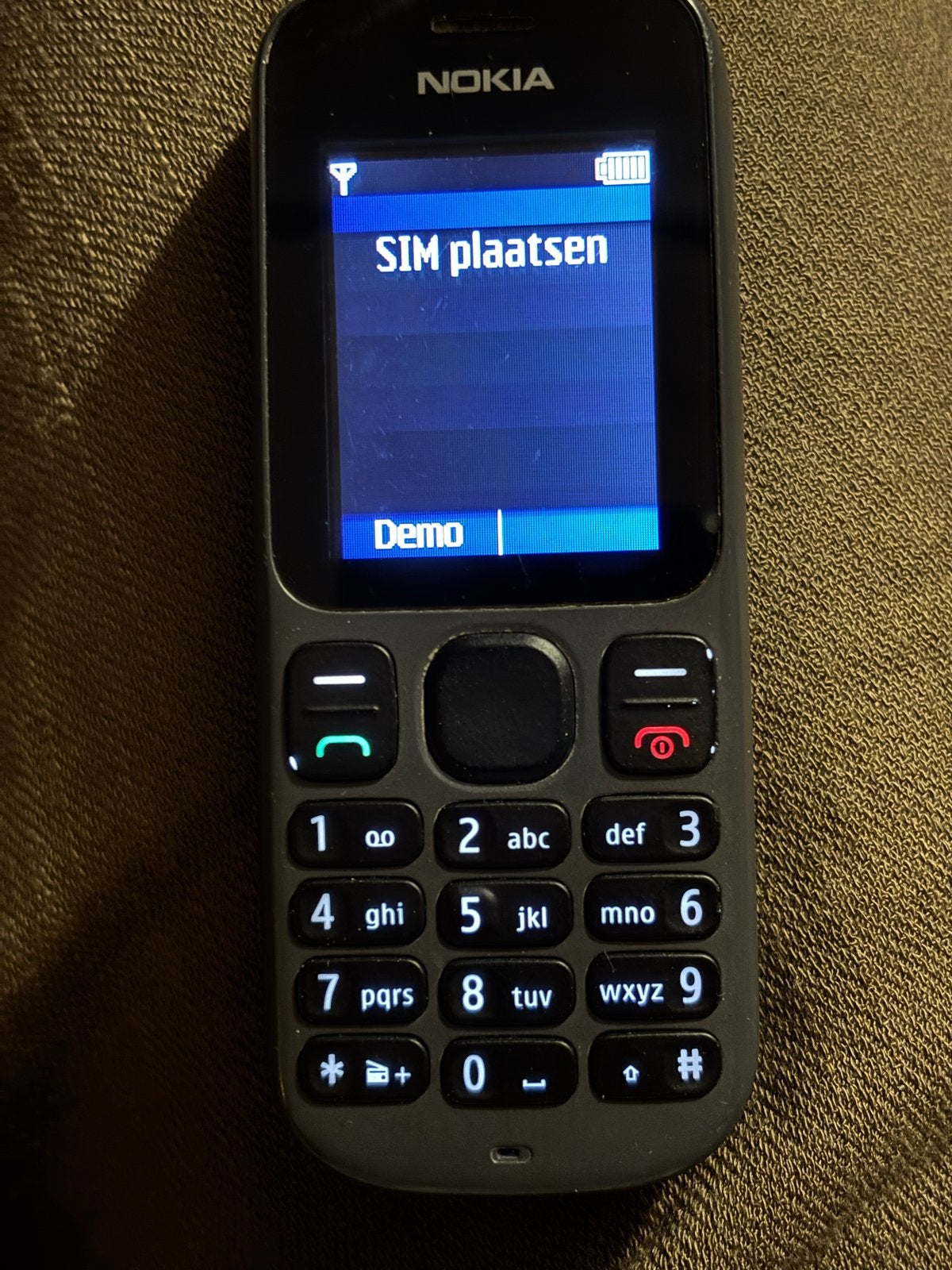 Nokia 105 (2013) - Klassieke mobiele telefoon, Ophalen, Gebruikt, Geen camera, Zwart