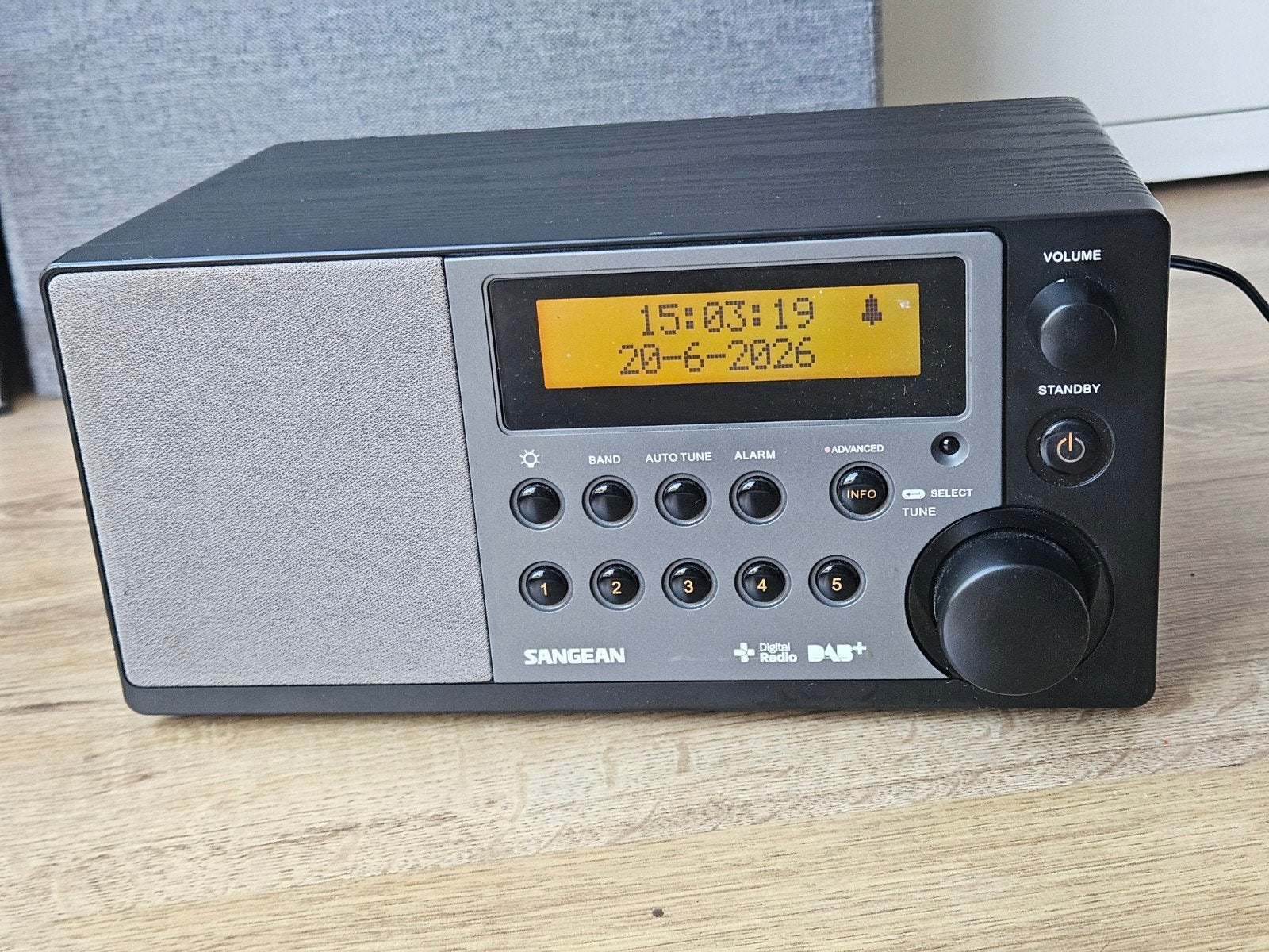 Sangean DDR-31 Plus DAB+ Radio - Digitale Ontvanger, Ophalen of Verzenden, Zo goed als nieuw, Radio