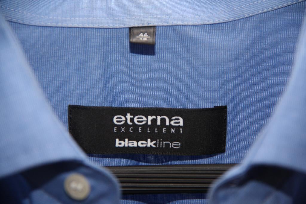 Herenoverhemden Nieuw, Blauw, Nieuw, Ophalen of Verzenden, Black line