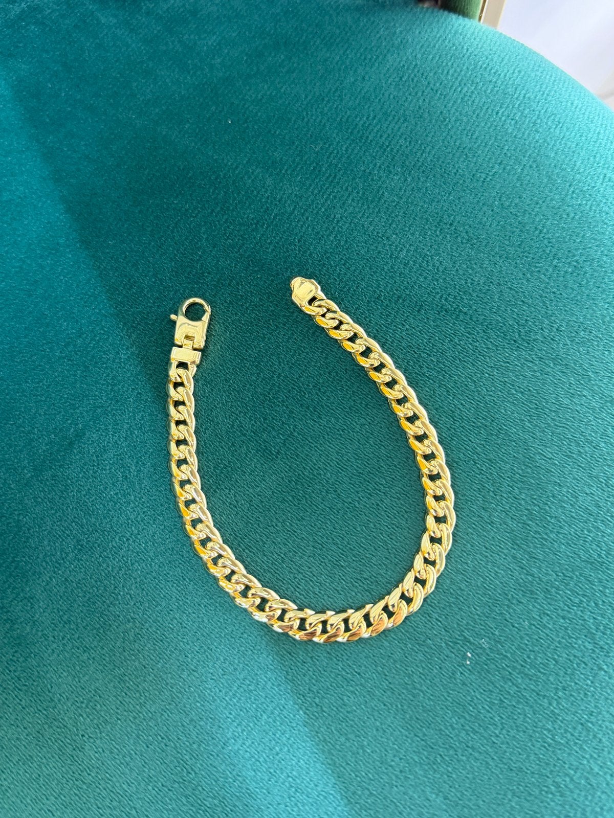 14KT Goud - 23 Gram - Armband - CUBAN - Massief, Ophalen, Nieuw, Goud