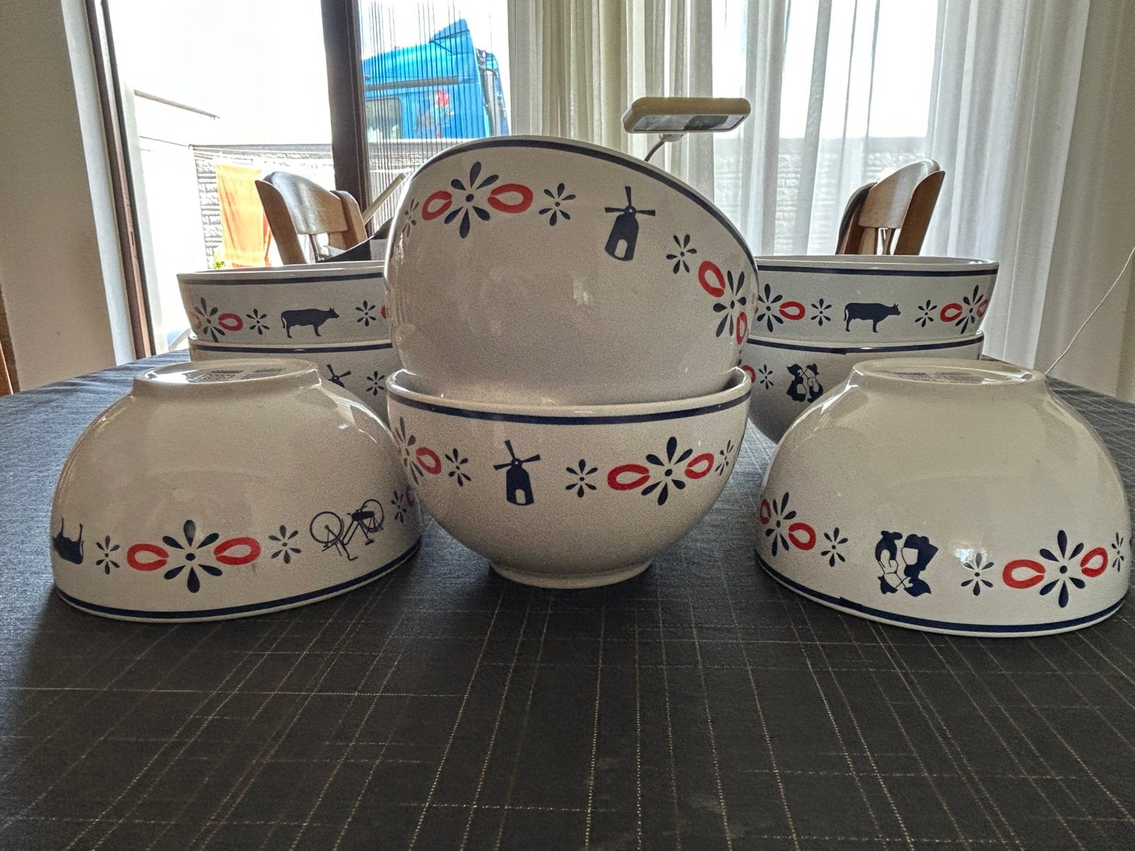 Unox Postcodeloterij schaaltjes/soepkommen - 10 stuks, Huis en Inrichting, Keuken | Servies, Gebruikt, Keramiek, Ophalen of Verzenden