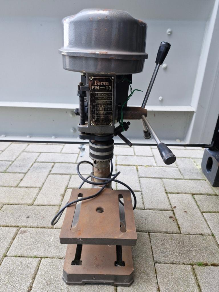 Kolomboormachine ferm FM 13, Ophalen