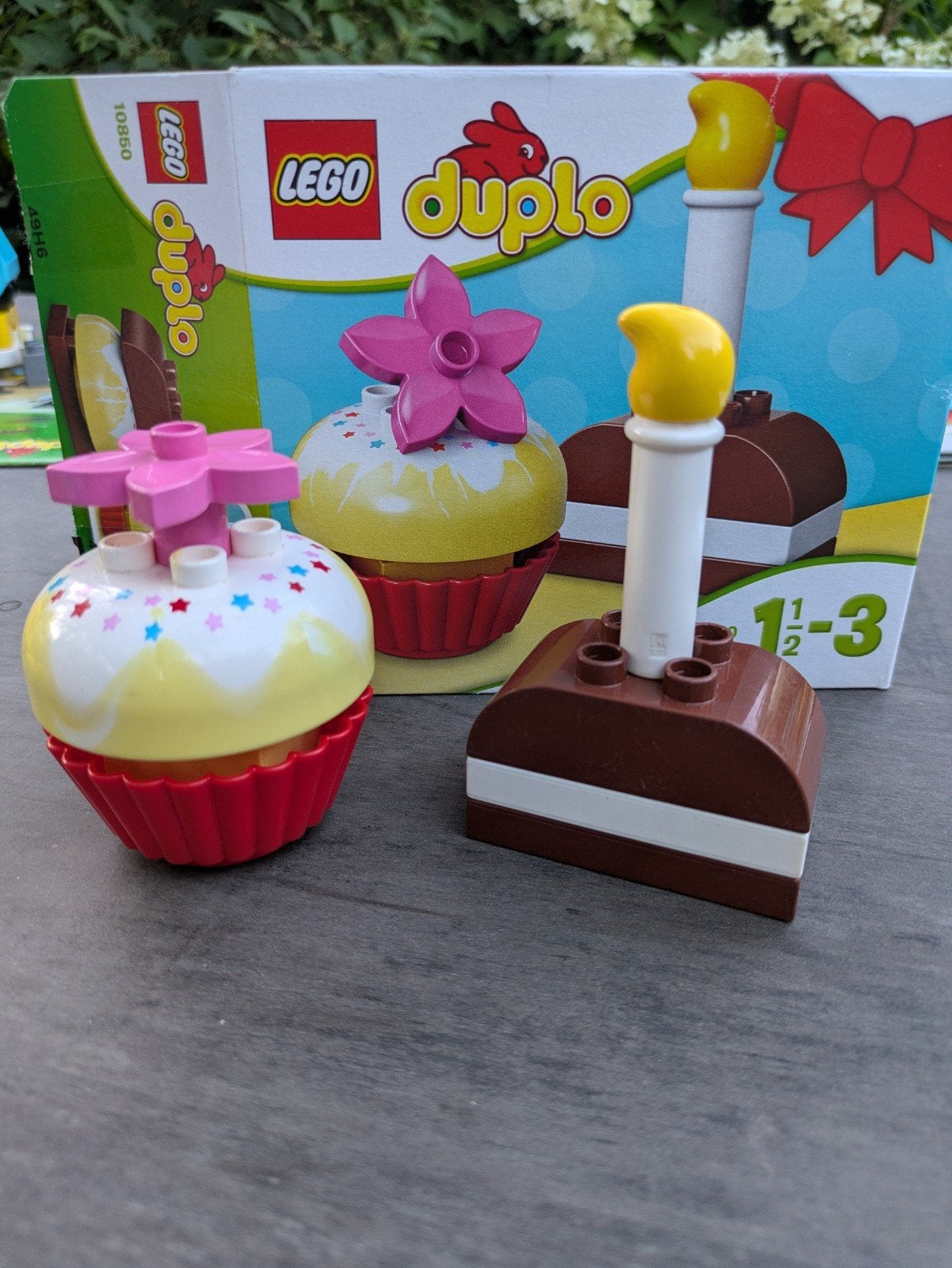 Lego Duplo 10850 Mijn Eerste Cupcakes, Gebruikt, Compleet, Overige thema's, Ophalen of Verzenden