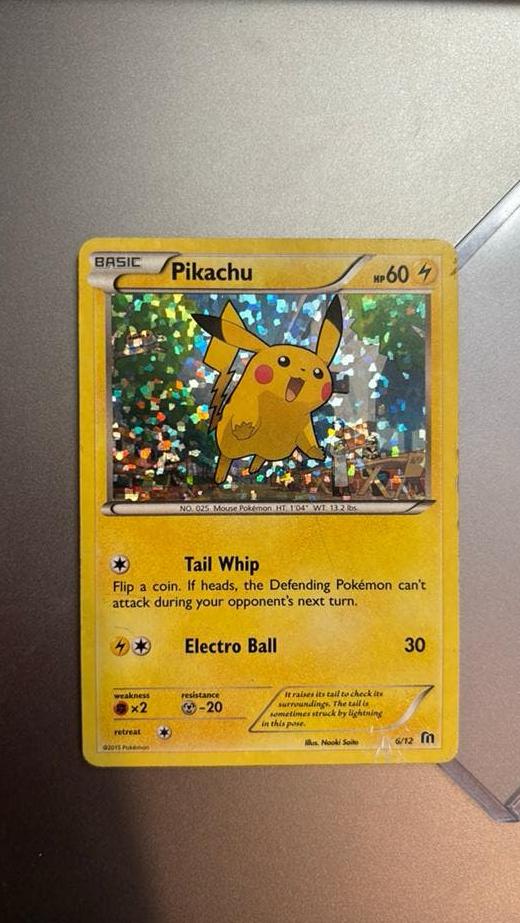 Pikachu 6/12 McDonald’s, Ophalen of Verzenden