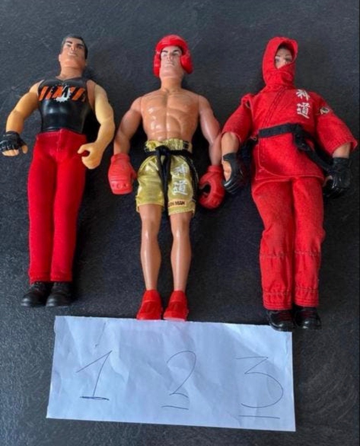 Vintage Action Man Poppen Set: Boxer, Karate & Ninja, Kinderen en Baby's, Speelgoed | Actiefiguren, Ophalen of Verzenden, Zo goed als nieuw