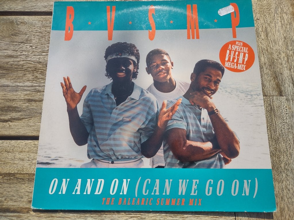 Maxi single - B.V.S.M.P. - On and on, Ophalen of Verzenden, Zo goed als nieuw, Hiphop en Rap