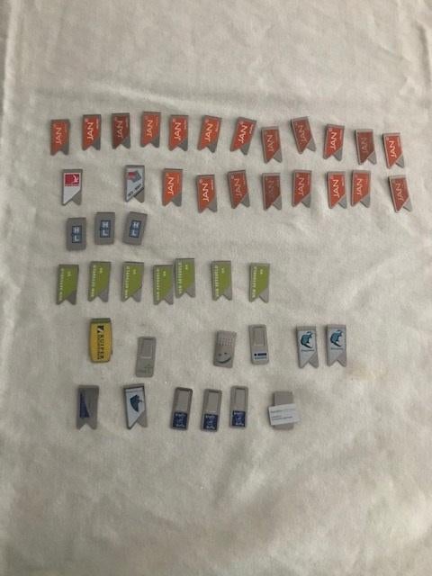 Reclame / promo/ paperclips 43 stuks, Ophalen of Verzenden, Zo goed als nieuw, Reclamebord