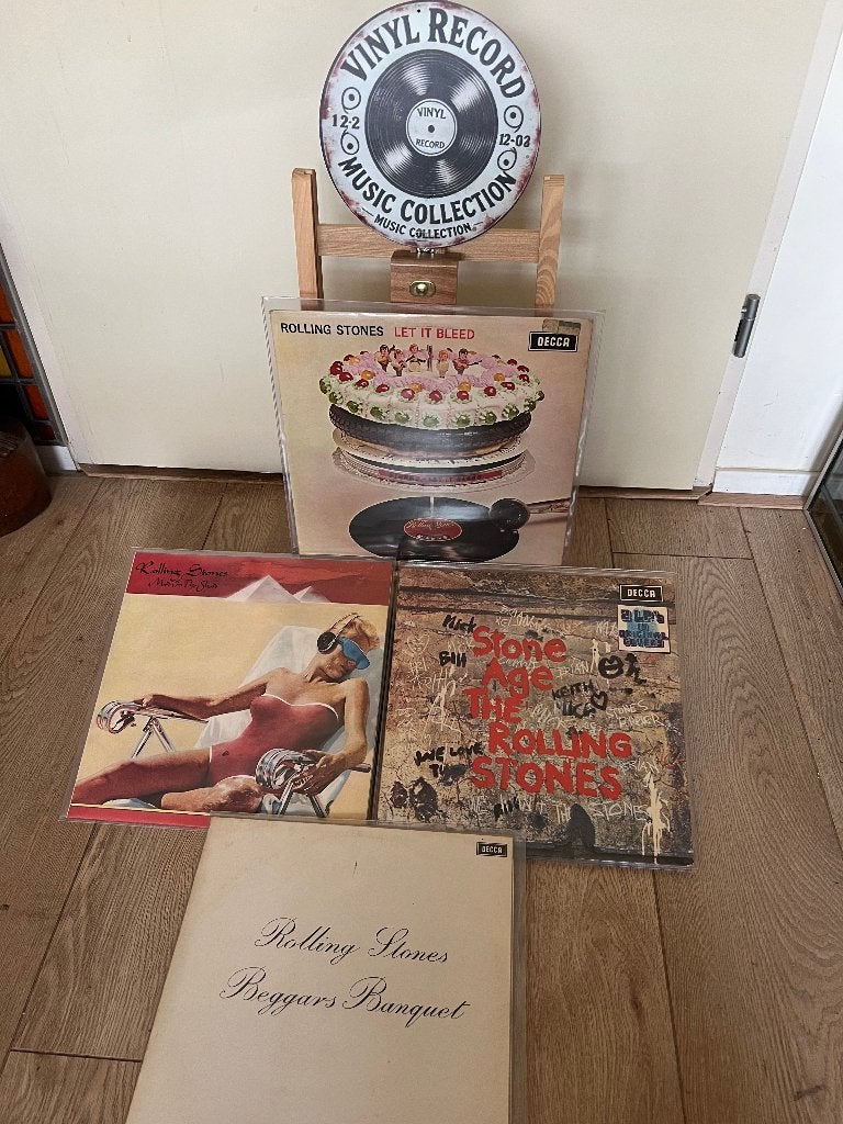 3 lp's + dubbel lp  THE ROLLINGS STONES, Ophalen of Verzenden, Gebruikt, 12 inch