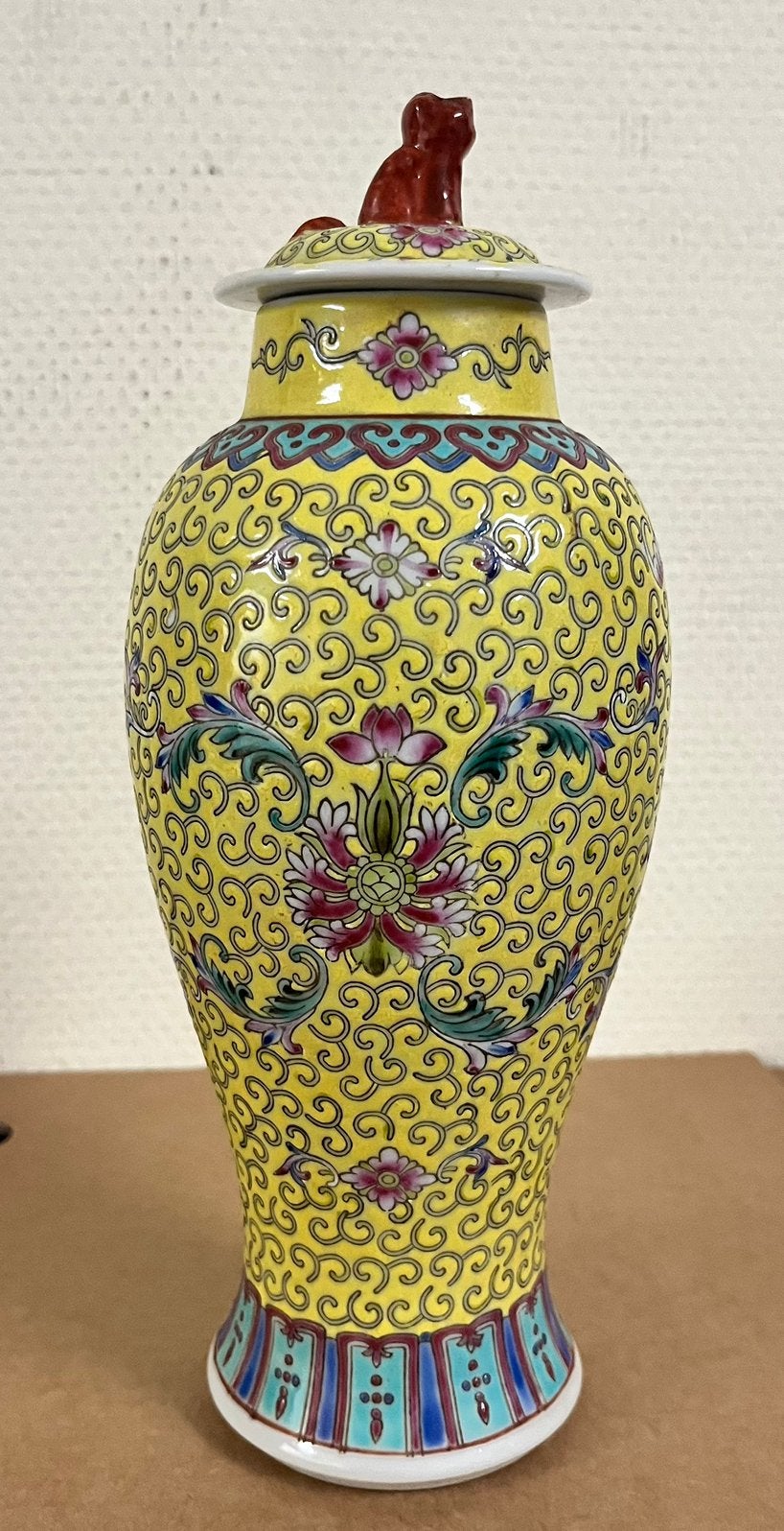Chinese porseleinen vaas, gemerkt, Antiek en Kunst, Ophalen of Verzenden