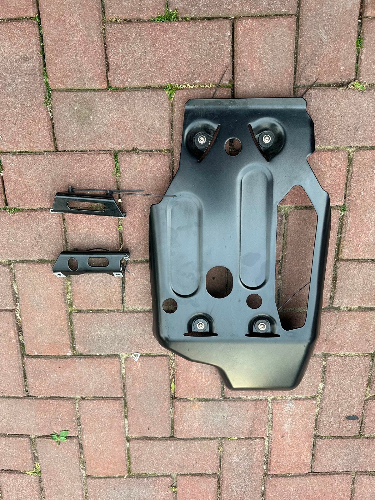 Bmw f 850 gsa onderplaat mat zwart, Ophalen of Verzenden