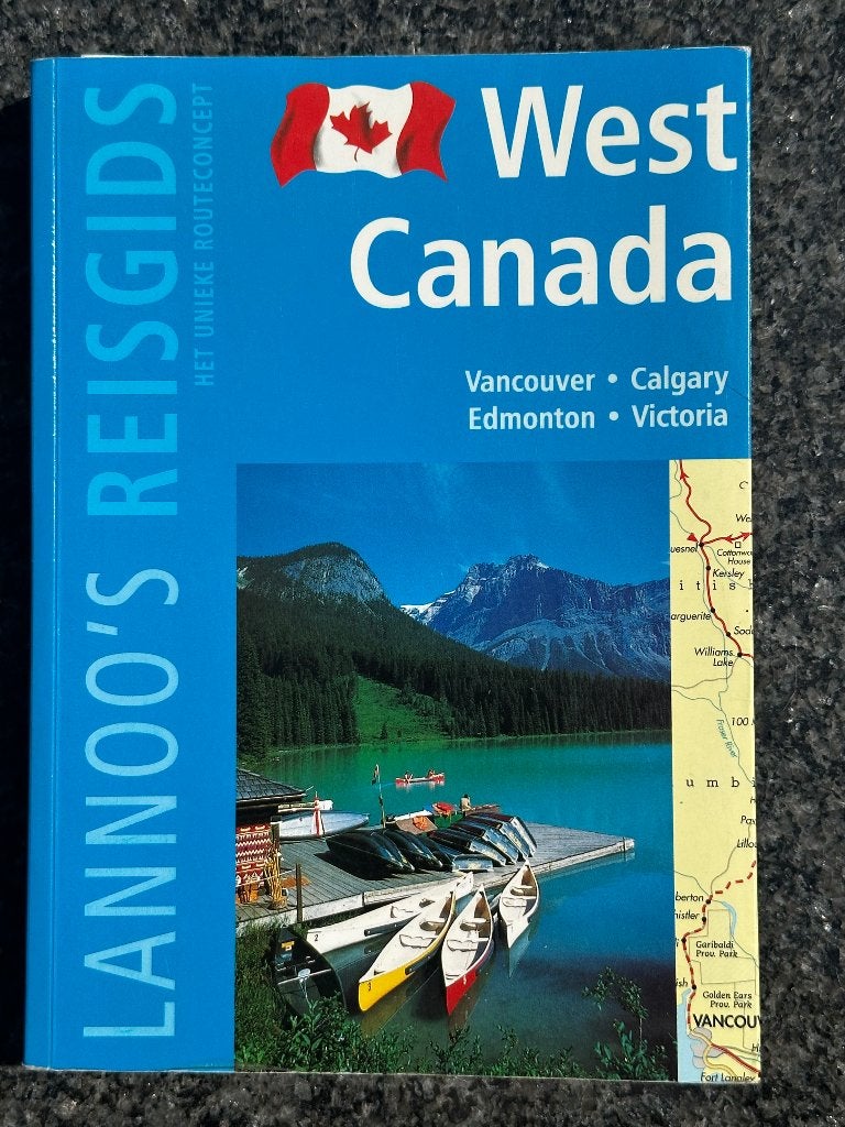 West Canada, Lannoo reisgids, Boeken, Overige merken, Verzenden, Zo goed als nieuw, Reisgids of -boek