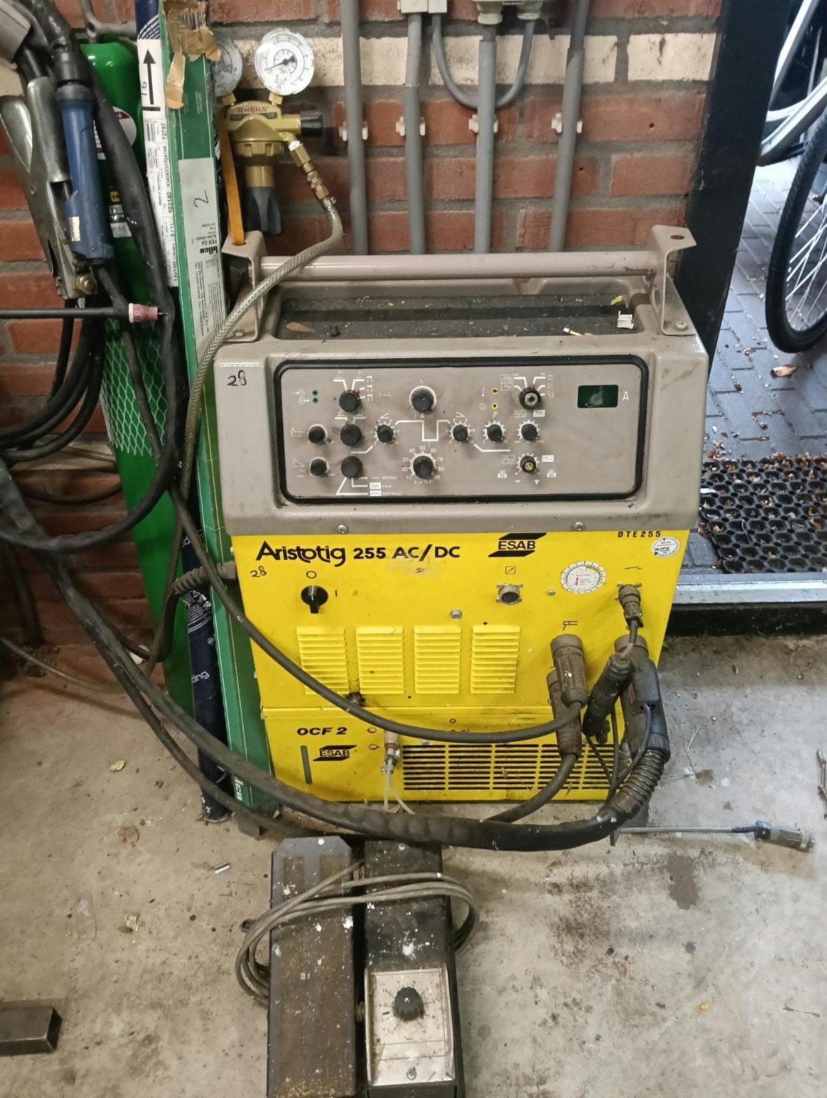 Tig AC/DC lasapparaat, Ophalen, 150 tot 250 ampère, Tig