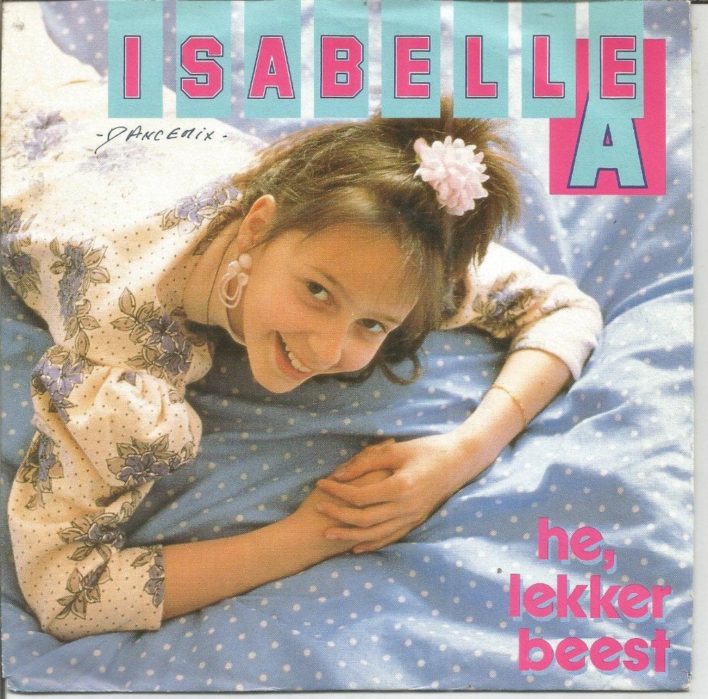 Isabelle A – He, Lekker Beest (Belgium 1990), Fotohoes, 7 inch, Ophalen of Verzenden, Zo goed als nieuw