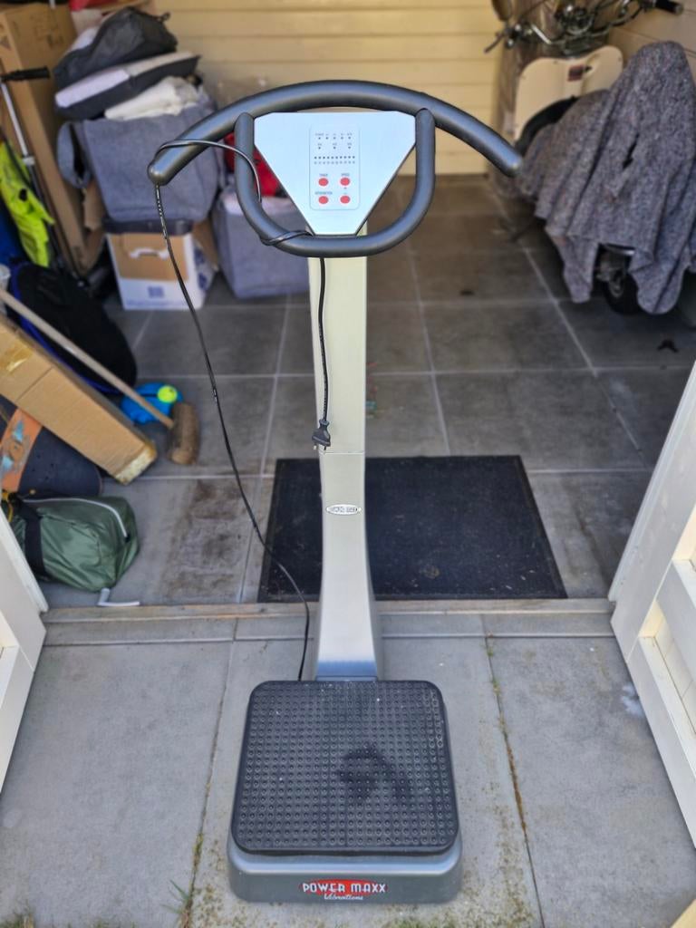 Power Maxx Vibrations trilplaat - Goede staat, werkend, Sport en Fitness, Ophalen, Gebruikt, Benen, Overige typen