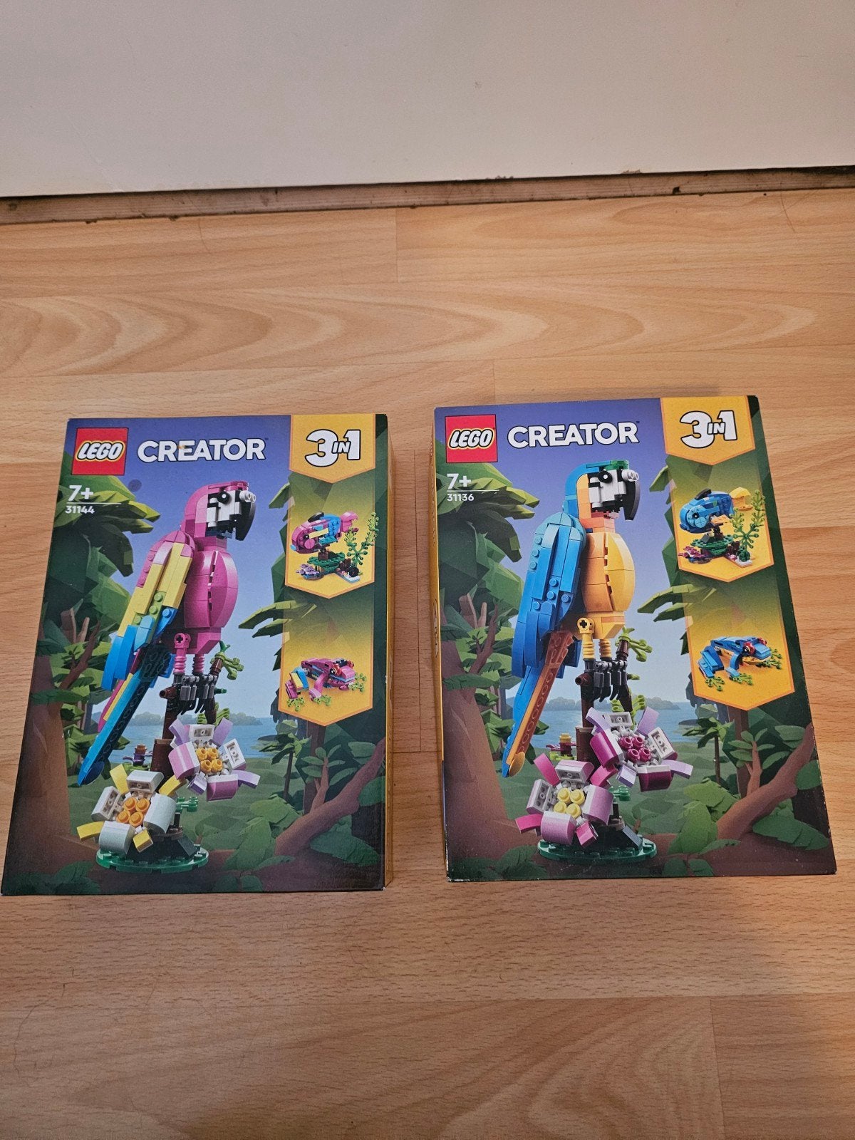 Lego Creator Papegaaien set 31136 en 31144, Ongeopend/sealed, Lego, Nieuw, Ophalen of Verzenden