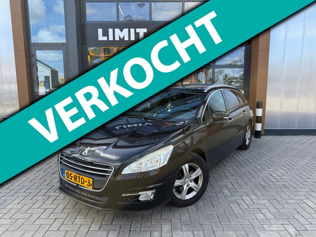 Peugeot 508 SW 1.6 THP Blue Lease Executive/Pano/Cruise/Navi, Auto's, Peugeot, Voorwielaandrijving, 15 km/l, Bruin, Origineel Nederlands