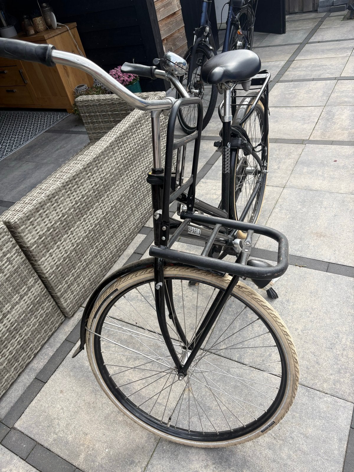 Sparta Pick-Up Fiets - Zwart, Gebruikt, Ophalen, Terugtraprem, Sparta, Versnellingen