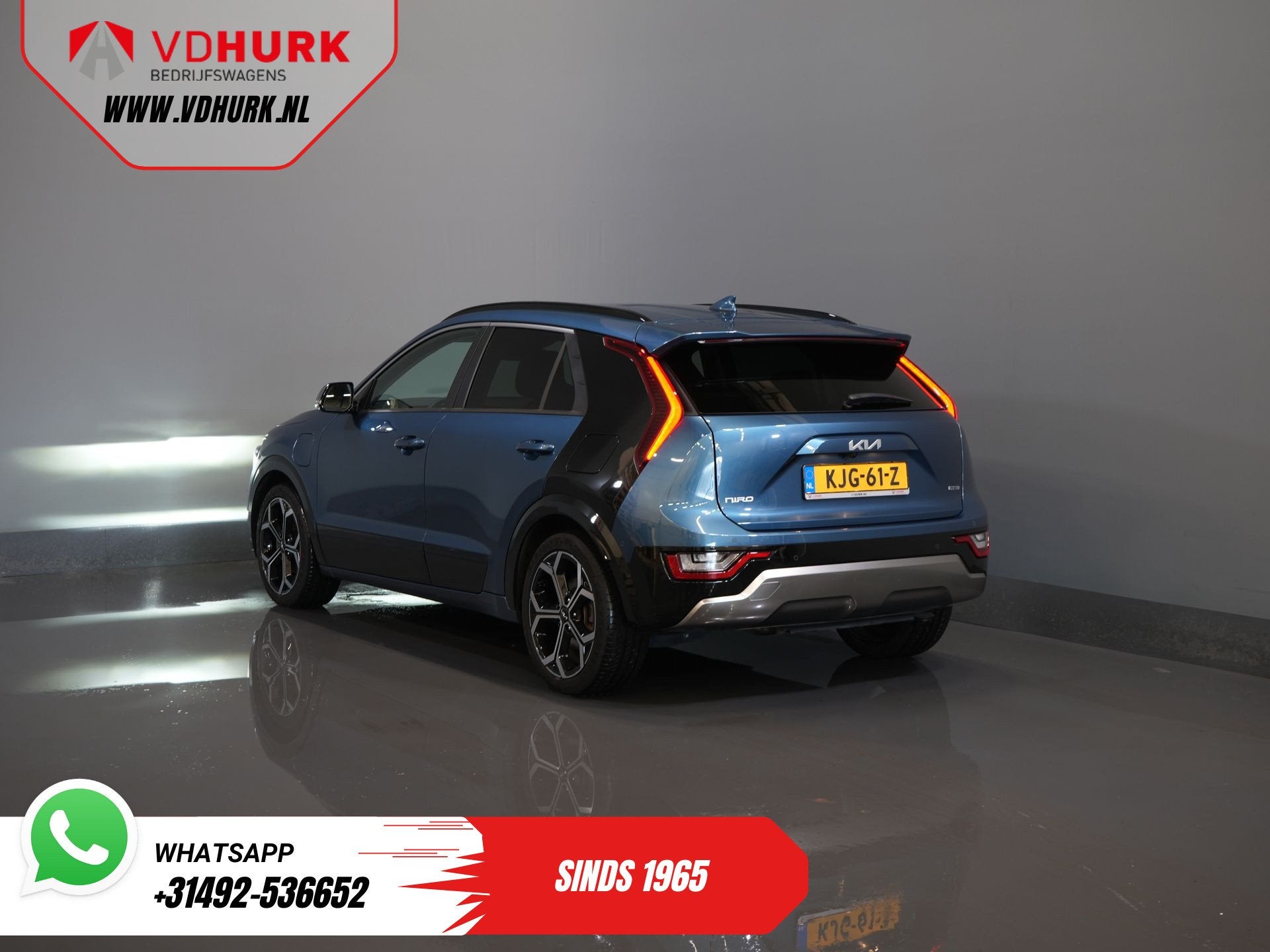 Kia Niro 1.6 GDi PHEV Executive Line Dealer Onderhouden/ Har, Gebruikt, Adaptive Cruise Control, Blauw, 180 min