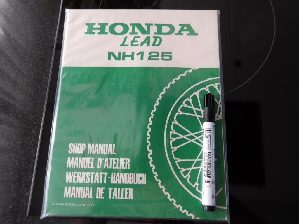 werkplaatshandboek HONDA LEAD NH 125 1983, Verzenden, Honda