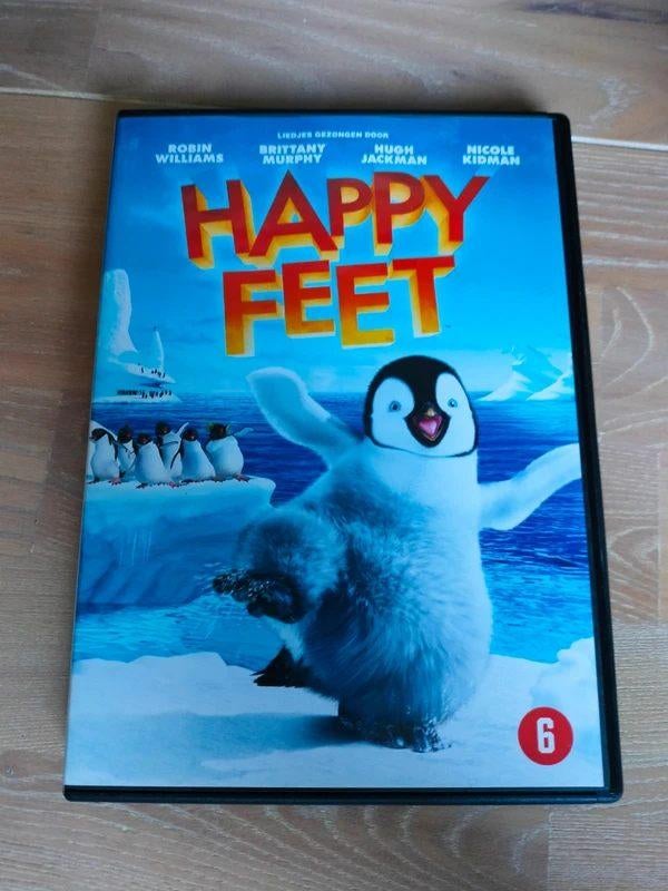 DVD Happy Feet, Cd's en Dvd's, Dvd's | Tekenfilms en Animatie, Overige typen, Overige soorten, Ophalen of Verzenden, Zo goed als nieuw