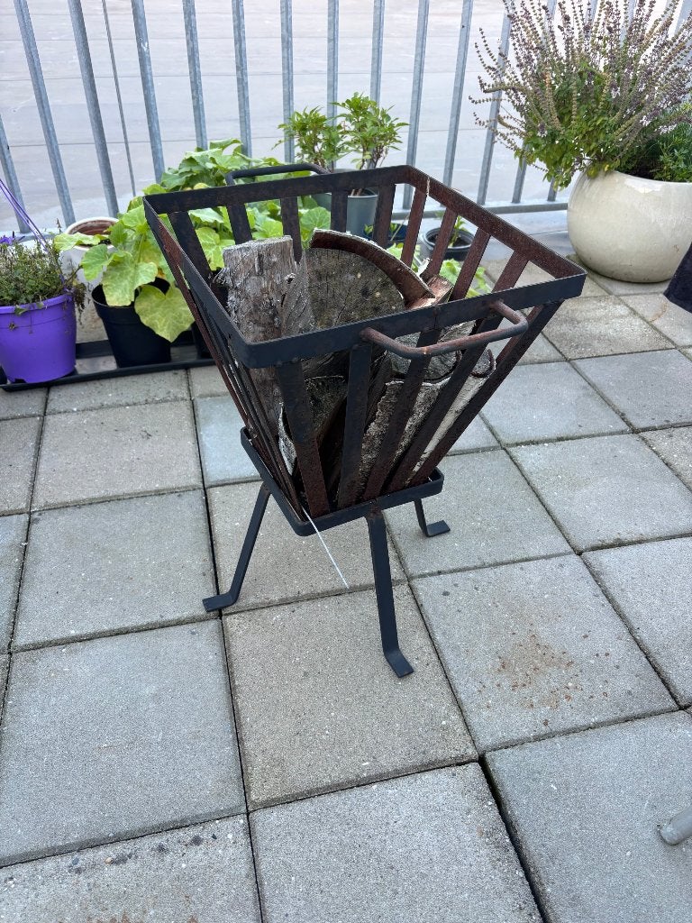 Gratis vuurkorf, Tuin en Terras, Ophalen, Gebruikt, Vuurkorf