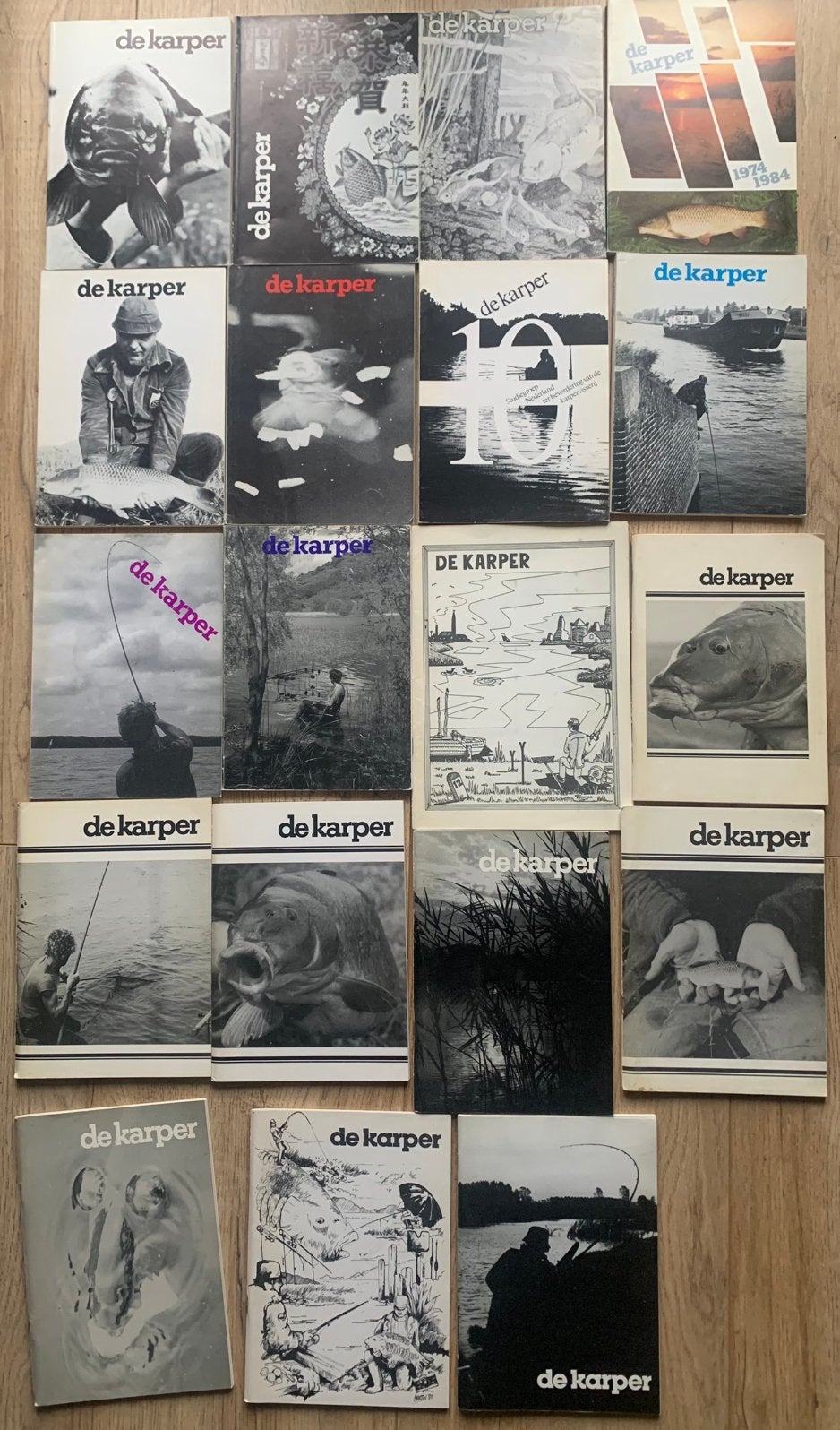 Hengelsport visboeken ksn karperstudiegroep nederland karper, Ophalen of Verzenden, Zo goed als nieuw, Overige typen