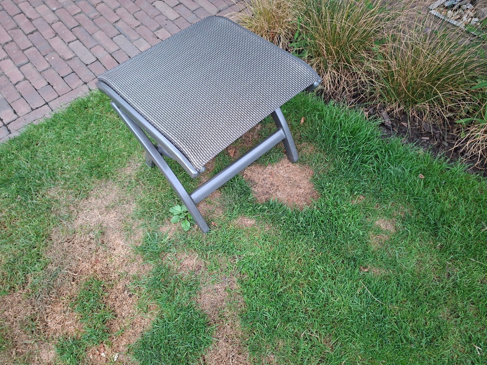 voetenbankje Hartman da vinci, Tuin en Terras, Ophalen of Verzenden, Zo goed als nieuw