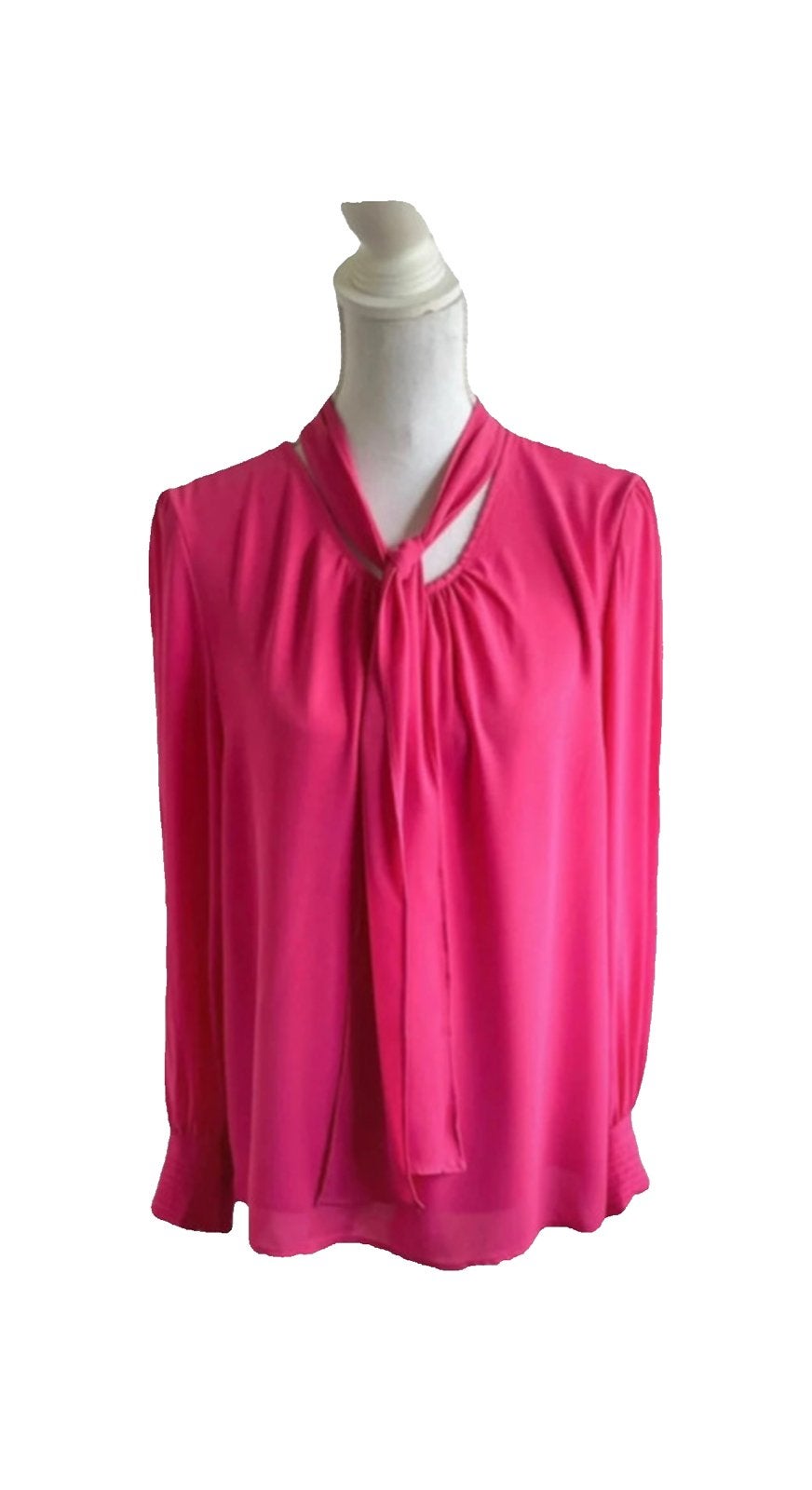 Jacky Luxury roze blouse met strik XL, Maat 46/48 (XL) of groter, Ophalen of Verzenden, Zo goed als nieuw, Roze