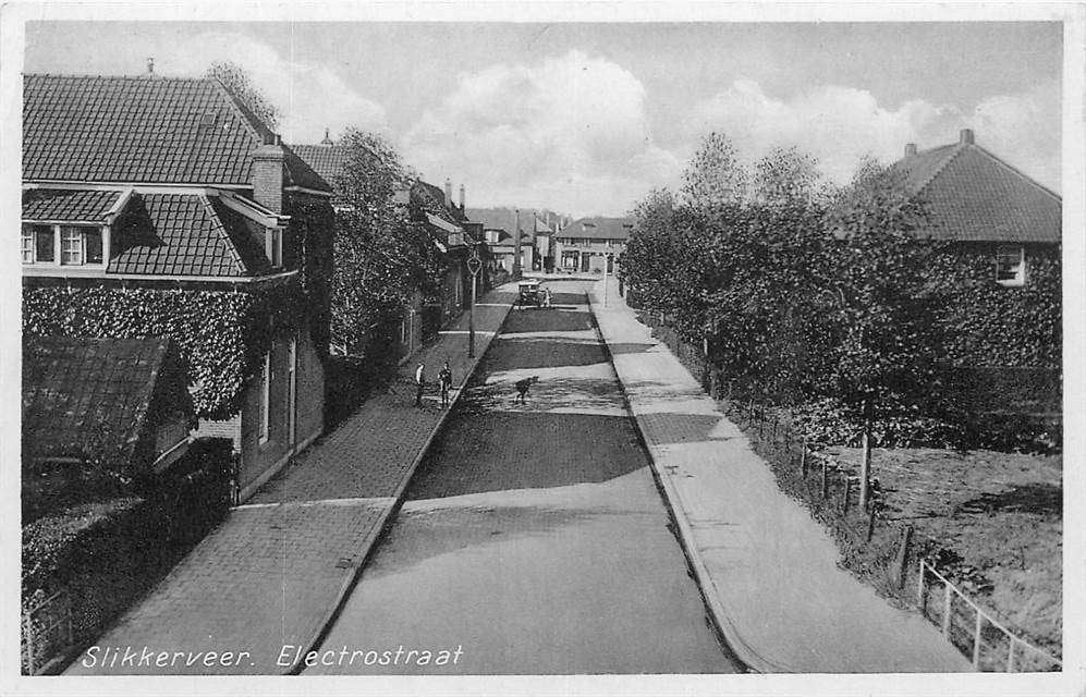 304-004-051 Slikkerveer Electrostraat, Verzenden, Voor 1920, Zuid-Holland