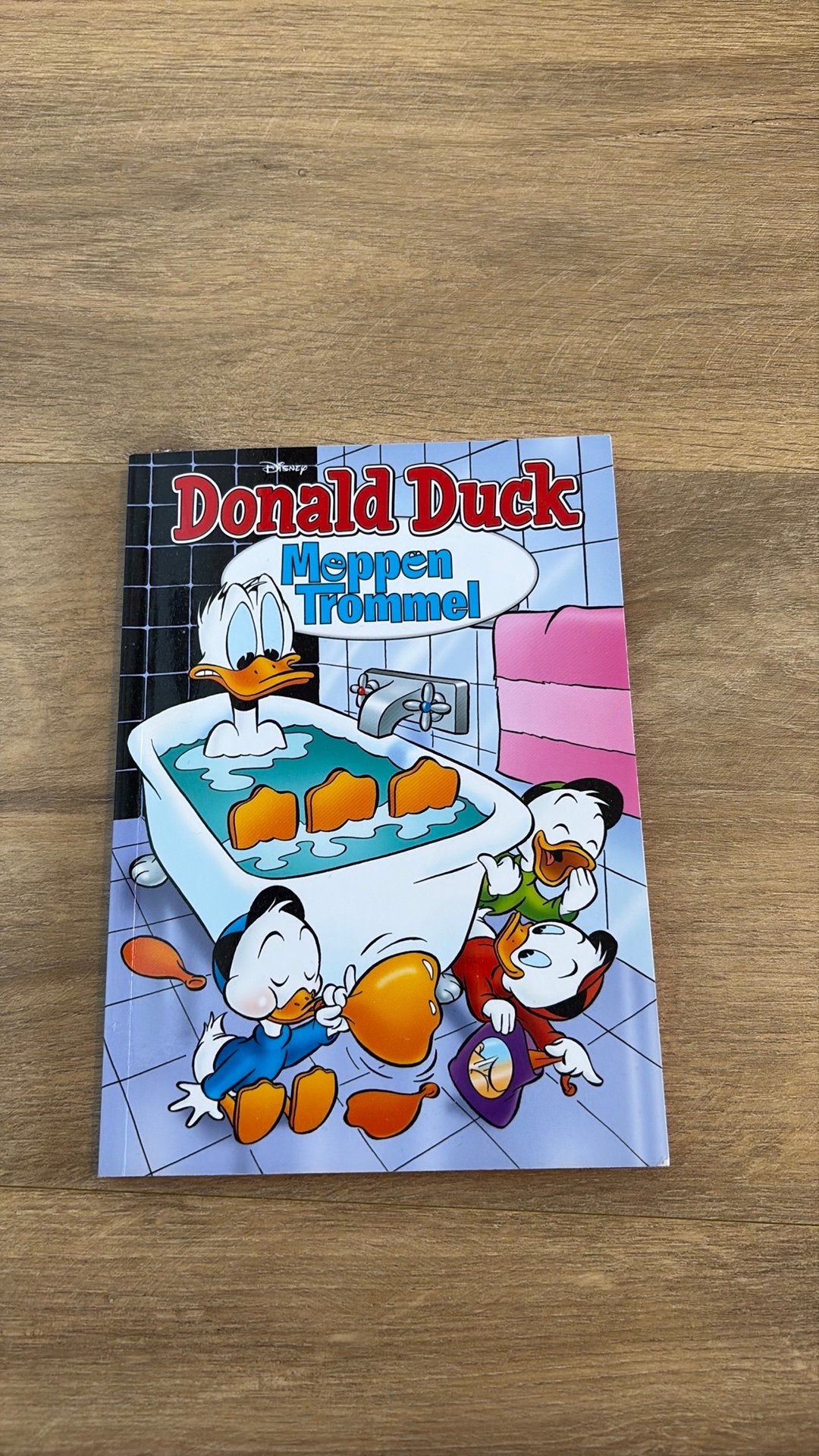 Donald Duck moppentrommel, Ophalen of Verzenden, Zo goed als nieuw