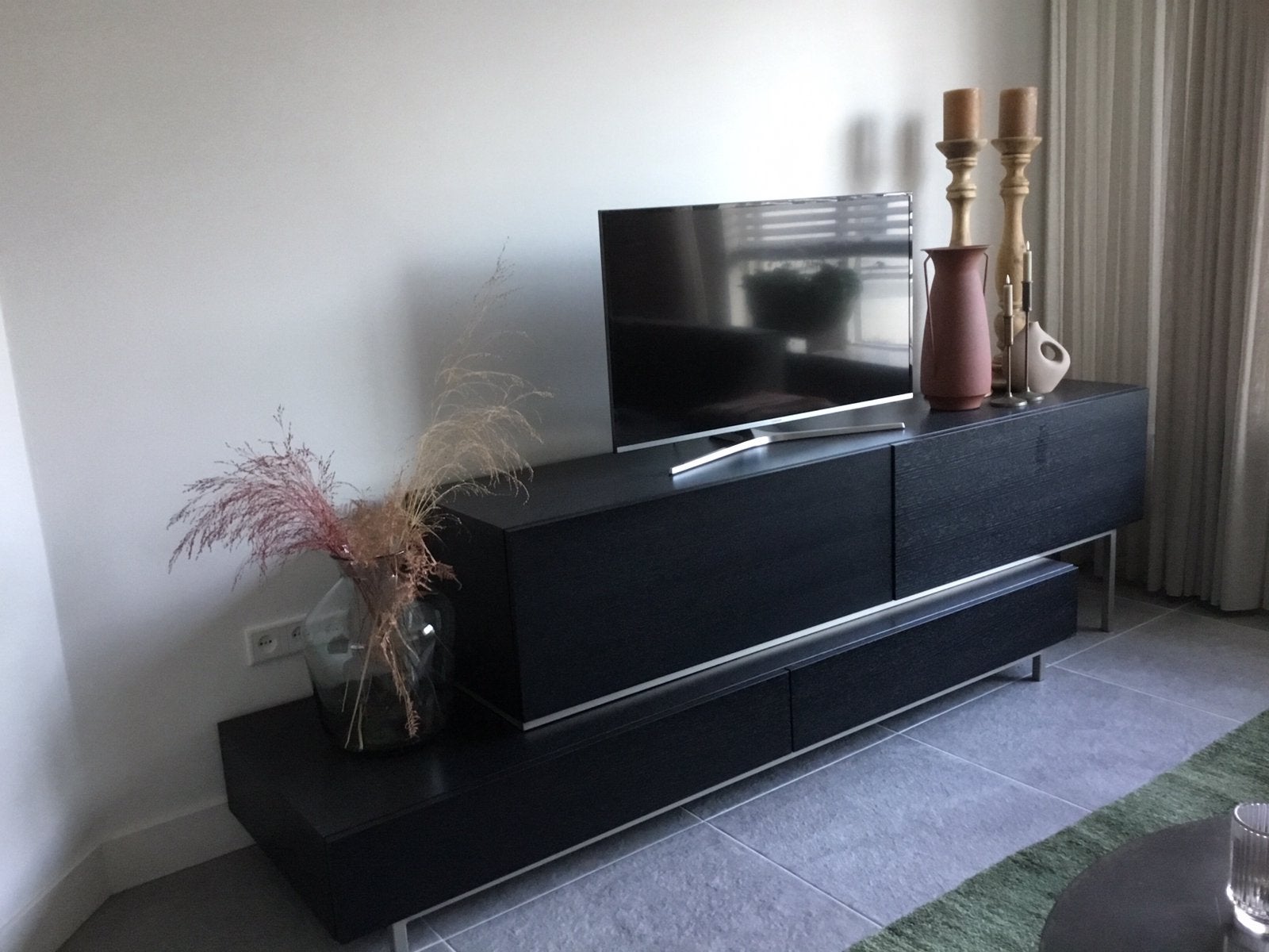 Wand/Tv meubel, Ophalen, Zo goed als nieuw, 25 tot 50 cm, Minder dan 100 cm