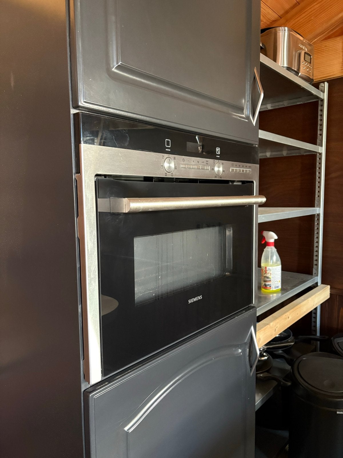 Siemens Inbouw combioven, Ophalen, 45 tot 50 cm, Gebruikt, Siemens