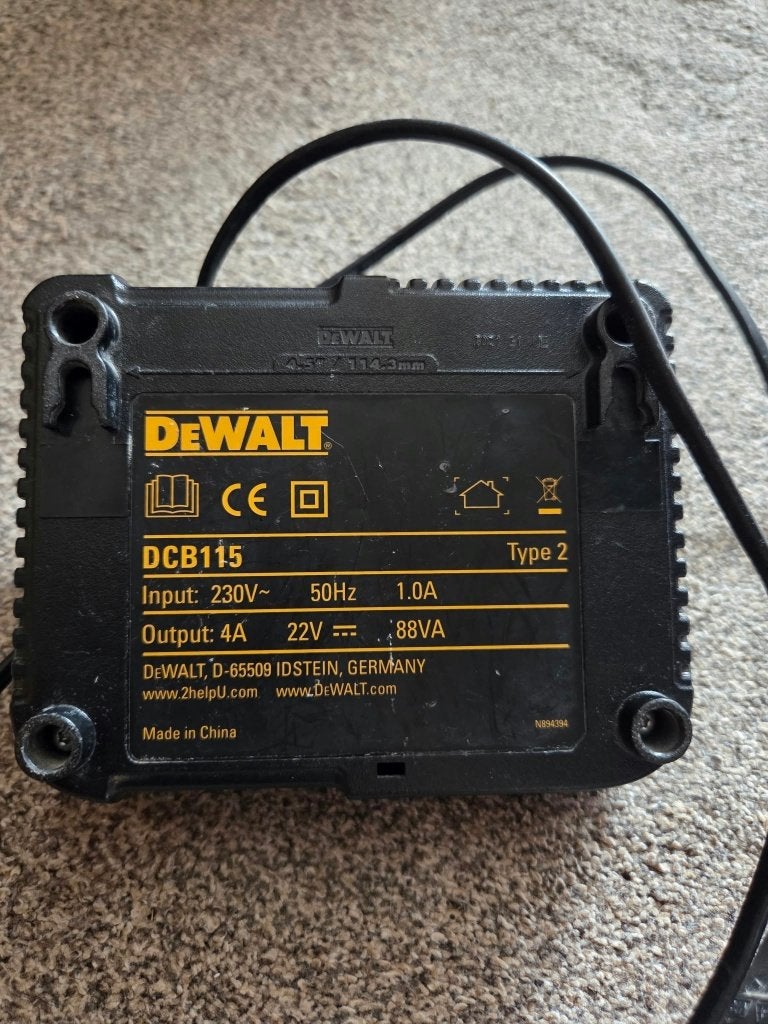 Oplader, Gebruikt, DEWALT, Overige typen, Ophalen of Verzenden