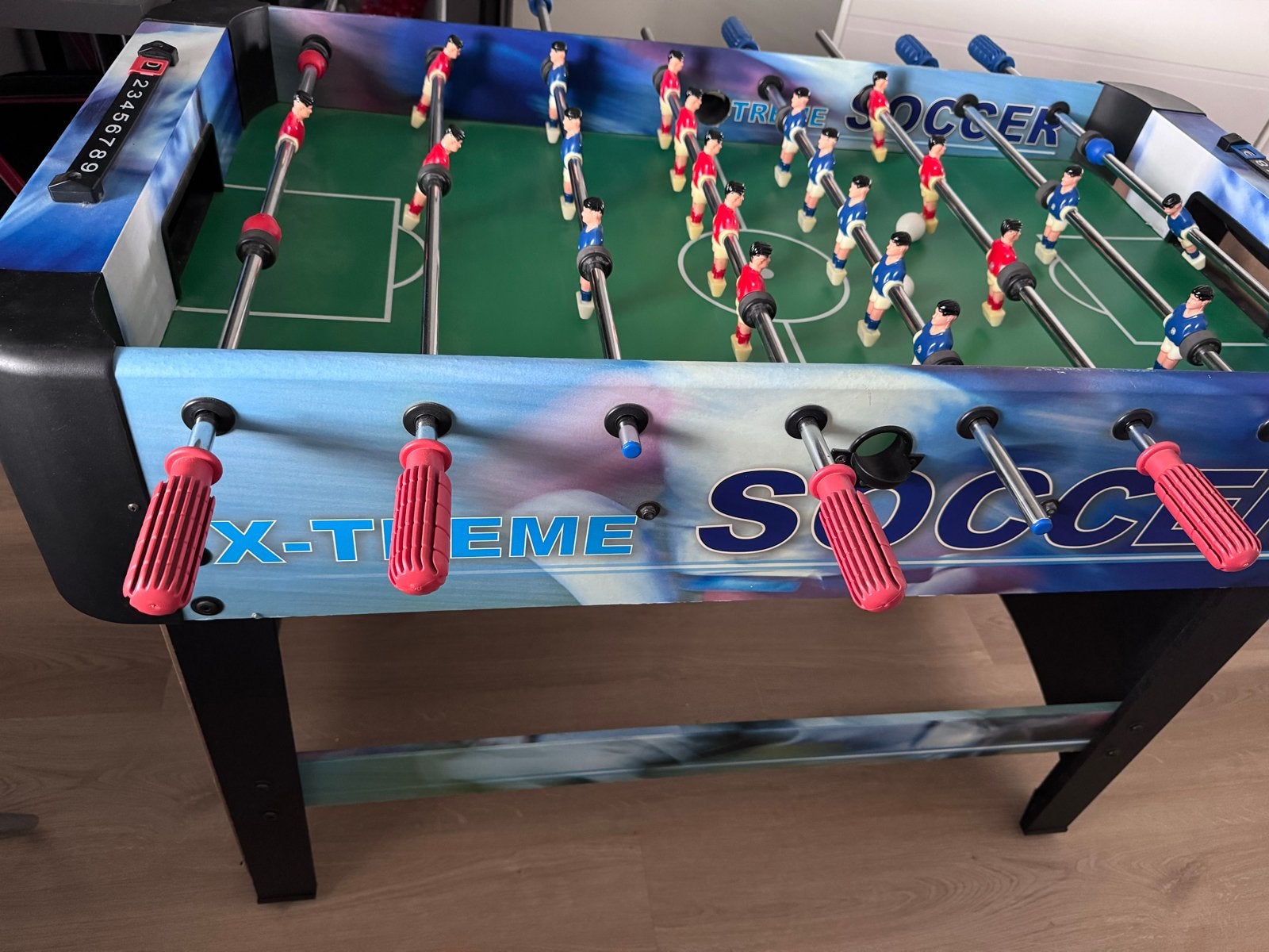 Tafelvoetbaltafel  voetbaltafel, Drie of vier spelers, Ophalen, Gebruikt