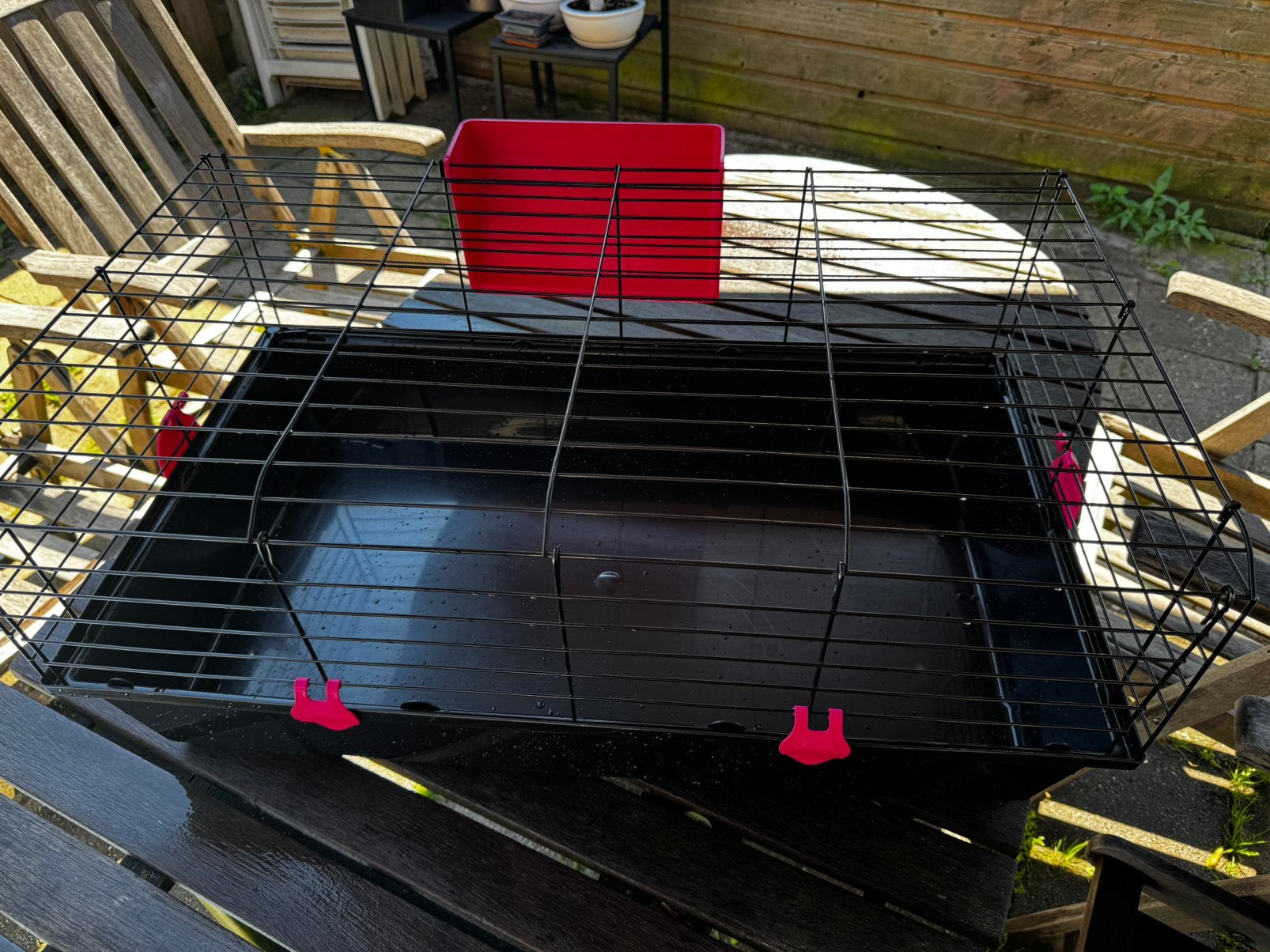 Knaagdierenkooi 80 cm – zo goed als nieuw, Dieren en Toebehoren, Kooi, Zo goed als nieuw, Hamster, 75 tot 110 cm