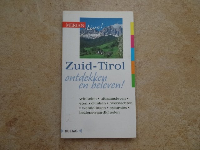 merian live reisgids Zuid Tirol (Dolomieten), Boeken, Overige merken, Europa, Ophalen of Verzenden, Zo goed als nieuw