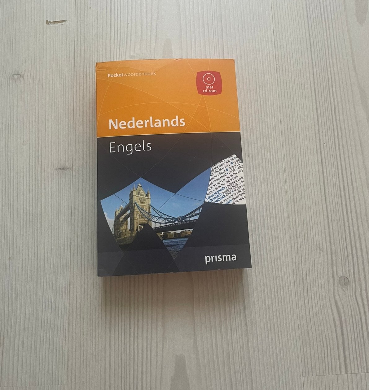 Prisma pocketwoordenboek Nederlands Engels met cd-rom, Verzenden, Zo goed als nieuw, Prisma of Spectrum, Engels