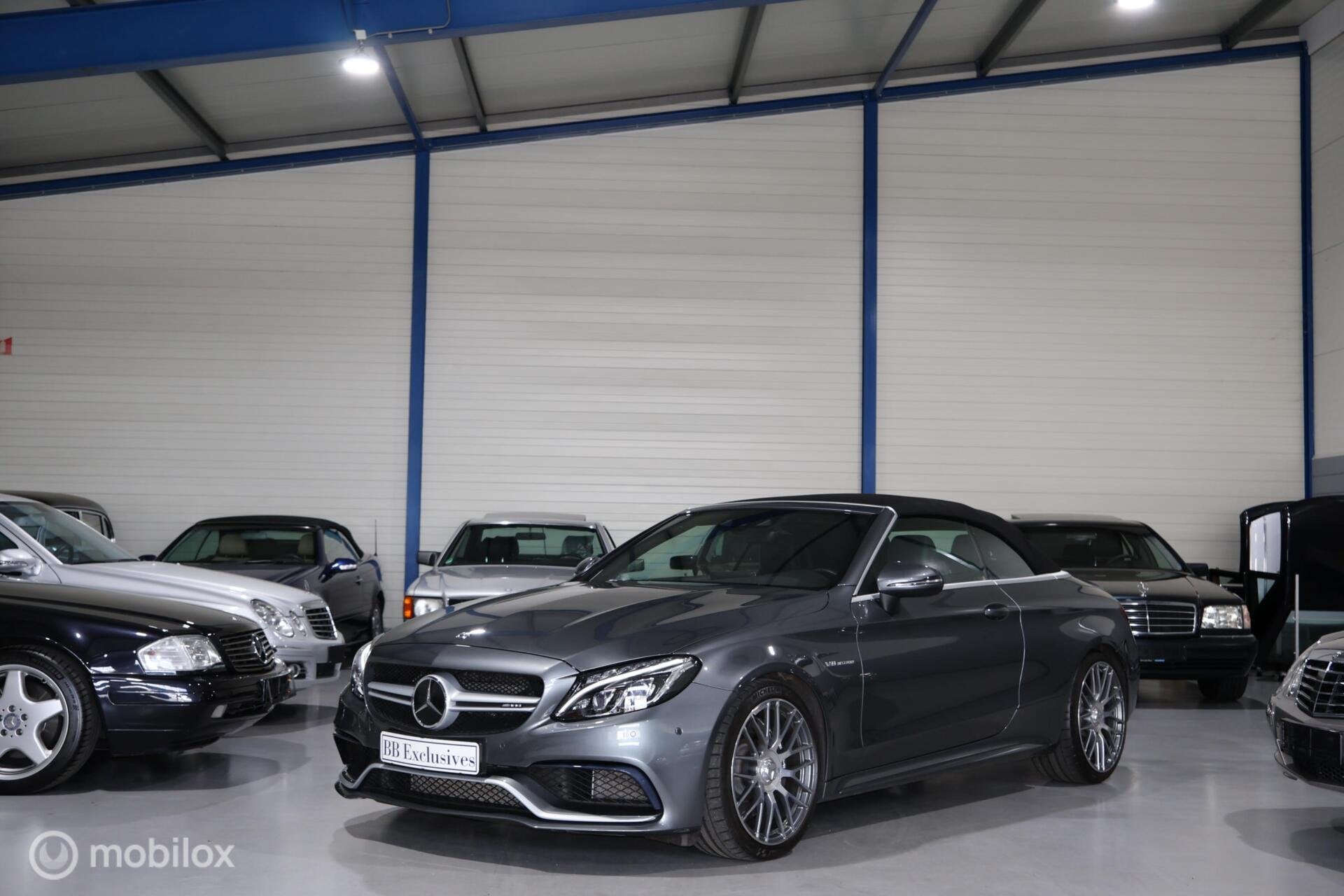 2018 Mercedes C63 AMG Cabrio | 41 dkm. | Eerste lak | 476PK, Automaat, Dealer onderhouden, Achterwielaandrijving, Gebruikt