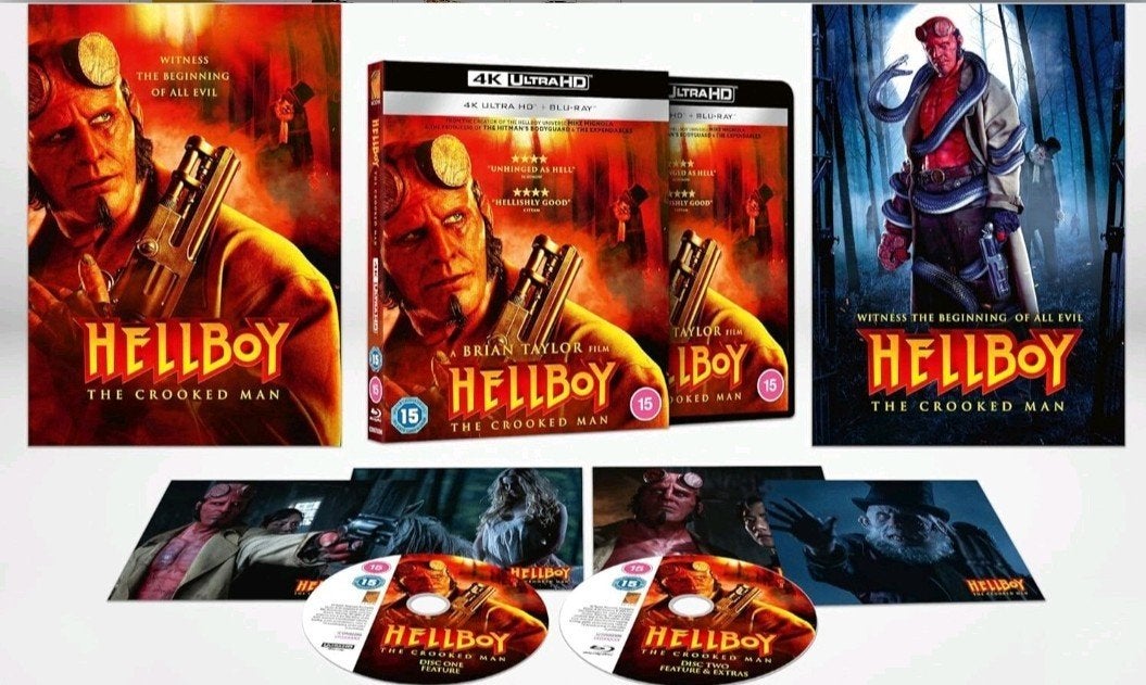 Hellboy The Crooked Man 4K UHD Blu-Ray UK (Geseald), Ophalen of Verzenden, Nieuw in verpakking, Actie