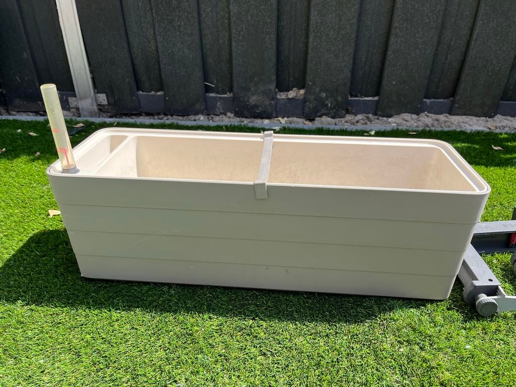 Bloembak met ophangsysteem Verso Plus, Tuin en Terras, Ophalen, Kunststof, Minder dan 30 cm, Balkon