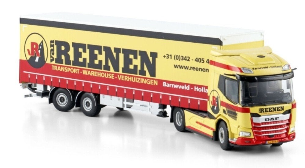 WSI DAF XD + BOX TRAILER - VAN REENEN, Wsi, ., Nieuw, Ophalen of Verzenden