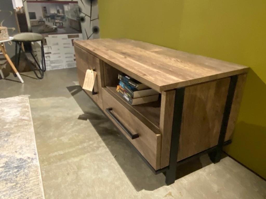 tv dressoir Explosion Lamulux nu, Ophalen, Overige materialen, 100 tot 150 cm, Nieuw