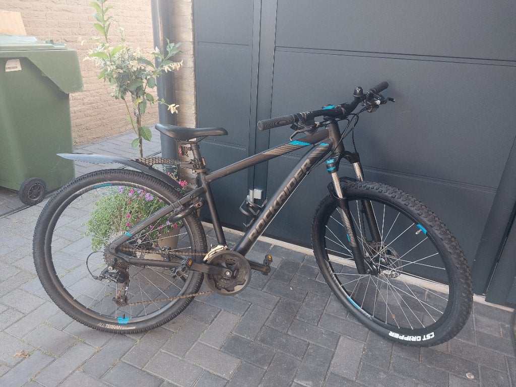 Rockrider St 520 mountainbike, Gebruikt, Heren, Schijfrem, Ophalen